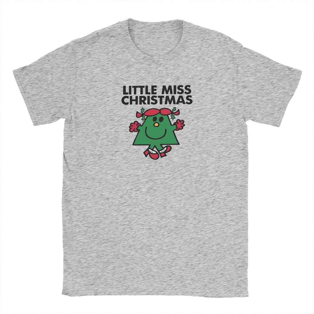 Little Miss Christmas T-Shirt Sommer Reine Baumwoll-T-Shirts für Männer Hipster Lockeres T-Shirt Kurzärmeliges Klassisches Top T-Shirts