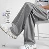 Mark Fairwhale Men's Striped Straight-Leg Casual Pants