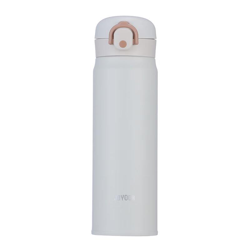 JOYOGH Portable Double-Layer Borosilicate Glass Water Bottle with Tea Infuser