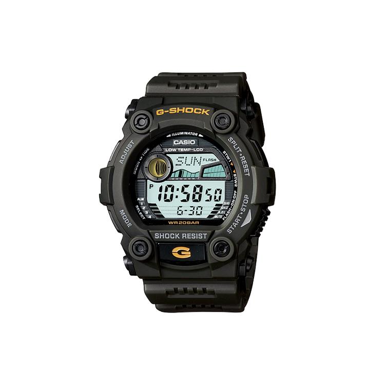 

CASIO Men Gray Watch G-7900-3 G-7900-3 Green Strap