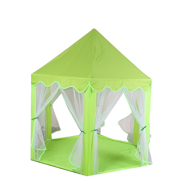 Children's Hexagonal Princess Castle Indoor Play Tent