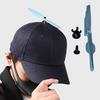 1/2Pcs Baseball Cap Whirligig Hat Spinner 3D Printed Propeller Accessory Manual Spinning Dragonfly Decoration Relieving Fidget Toy