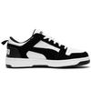 Puma Rebound Layup Lo Sd Leather Comfortable Low Top Sneakers Unisex sneakers Black White 370539-01