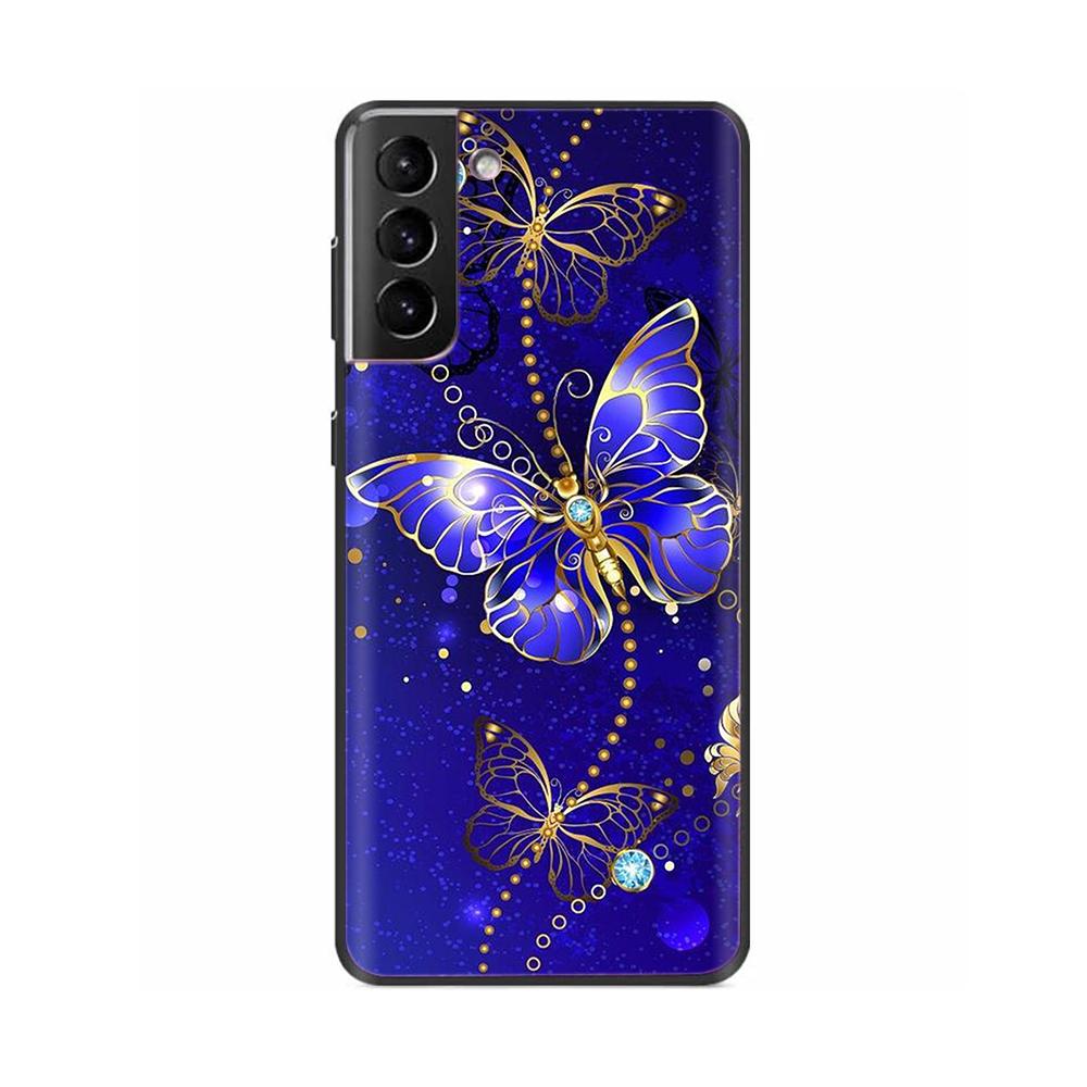 For Samsung S22 Ultra Phone Case Cute Panda Funda For Samsung Galaxy S22 Plus S 22 Ultra Cover Liquid Silicone Protective Coque