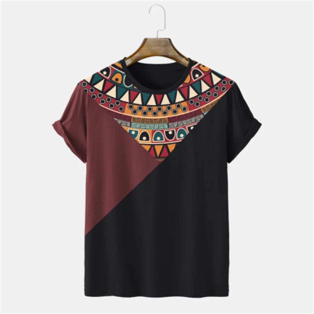 T-shirt da uomo T-shirt sportive per uomo Abbigliamento Top estivi Stampati in 3D Manica corta Outdoor Casual Oversize Maglietta da corsa per uomo
