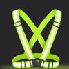Outdoor Adjustable Safety Vests Night Walking Highlight Reflective Vest Lightweight Biking Safety Straps Waterproof Running Gear