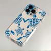Abstract Turtle Phone Case for iPhone 17 Air 16 15 14 13 12 11 Pro Max Plus Mini  X 8 7 Soft Transparent Cover Fundas Accessory