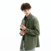 Fingercroxxit Japanese Style Relaxed Flannel Long-Sleeve Shirt