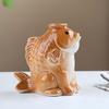 Unique Ceramic Succulent Planter Fish-shaped Hydroponic Planter  Desktop Decor