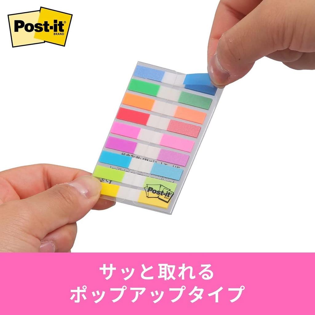 Film Sticky Notes Heading Set of 3 9 Colors 20 Each Post-it 680-3MSH