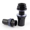 1pcs Avaliable 20-50mm PVC Pipe Fittings Aquarium Fish Tank Connector Overflow Thread Water Supply Accessories Joint