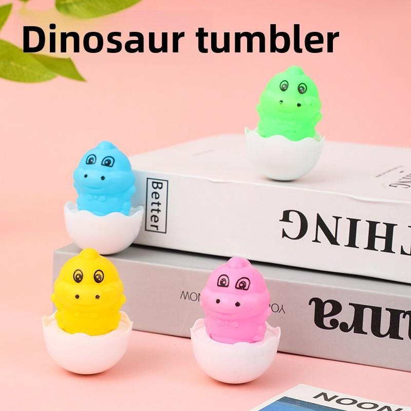 Tumbler Dinosaur Toy For Early Education Childhood Motor Skills Development