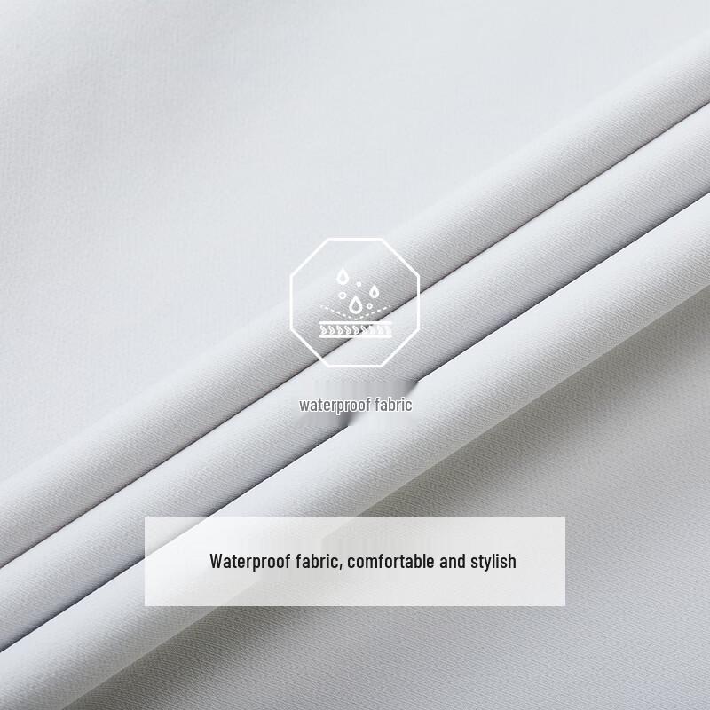 Jiumuwang Men's Slim-Fit Waterproof Hardshell Hooded Jacket