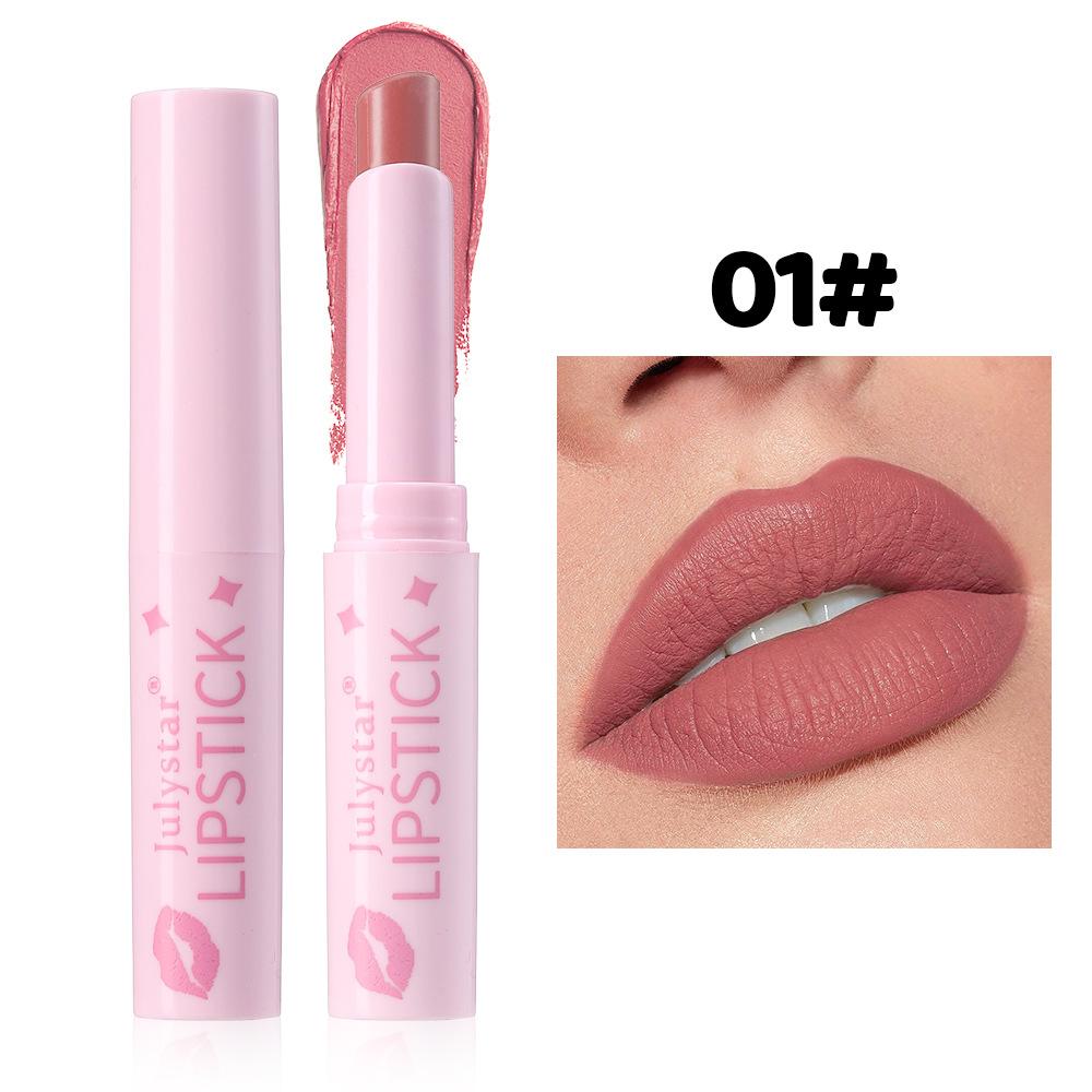 8 Colors Sexy Black Lipstick Waterproof Long Lasting Color Rendering Non-stick Velvet Lipstick Pencil Woman Makeup Cosmetics