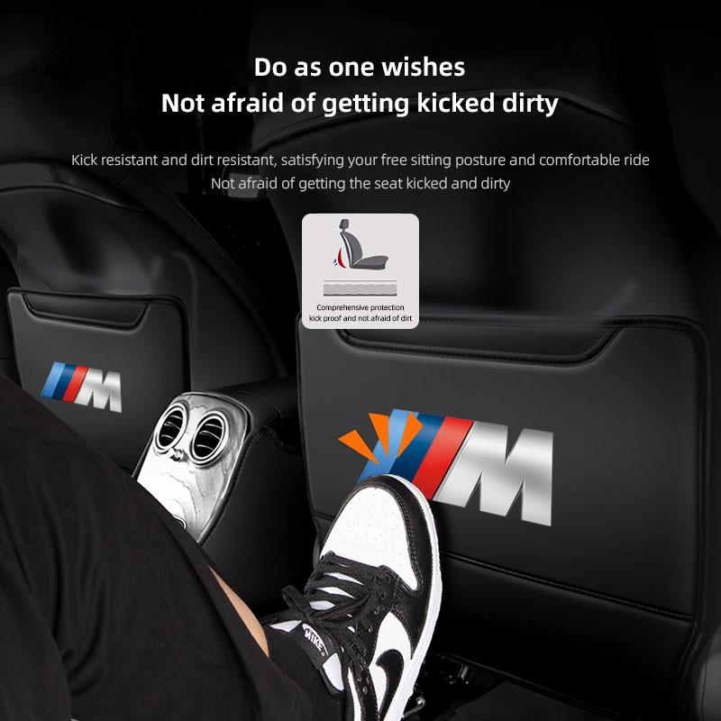 Car Seat Back Anti Kick Cover Pad Anti-dirty Protector Mat For BMW G80 G06 G07 G42 G14 G15 G16 F82 F20 F21 F83 M2 M3 M Key Chain GNTYA1
