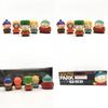 5pcs South Park Figures Block Set For Children's Imagination Play And Home Decoration
