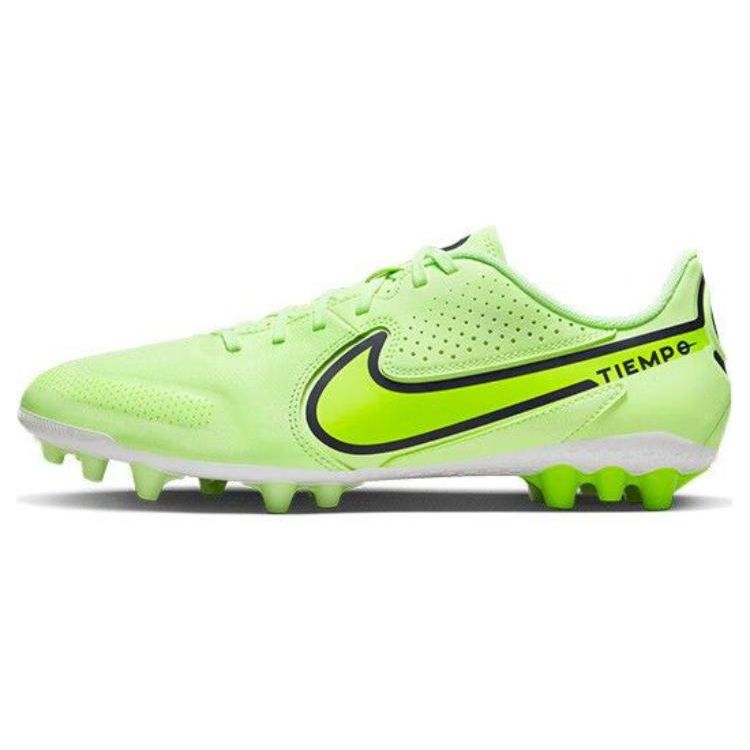 Nike Tiempo Legend 9 Academy Artificial Turf AG (Rubber Short Studs) Soccer Shoes Unisex Soccer Shoes Green Black DB0627-705
