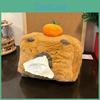 Box Capybara Tissue Soft Plush Organizer Desktop And Car Use Plush Toys Gift