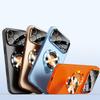 Large Window For Magsafe Phone Case for iPhone 17 Air 16 Plus 14 15 13 12 11 17 Pro Max Magnetic Stand Holder Armor Cover
