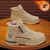 Men S Winter High Top Thermal Lined Work Boots Anti Slip Wear Resistant