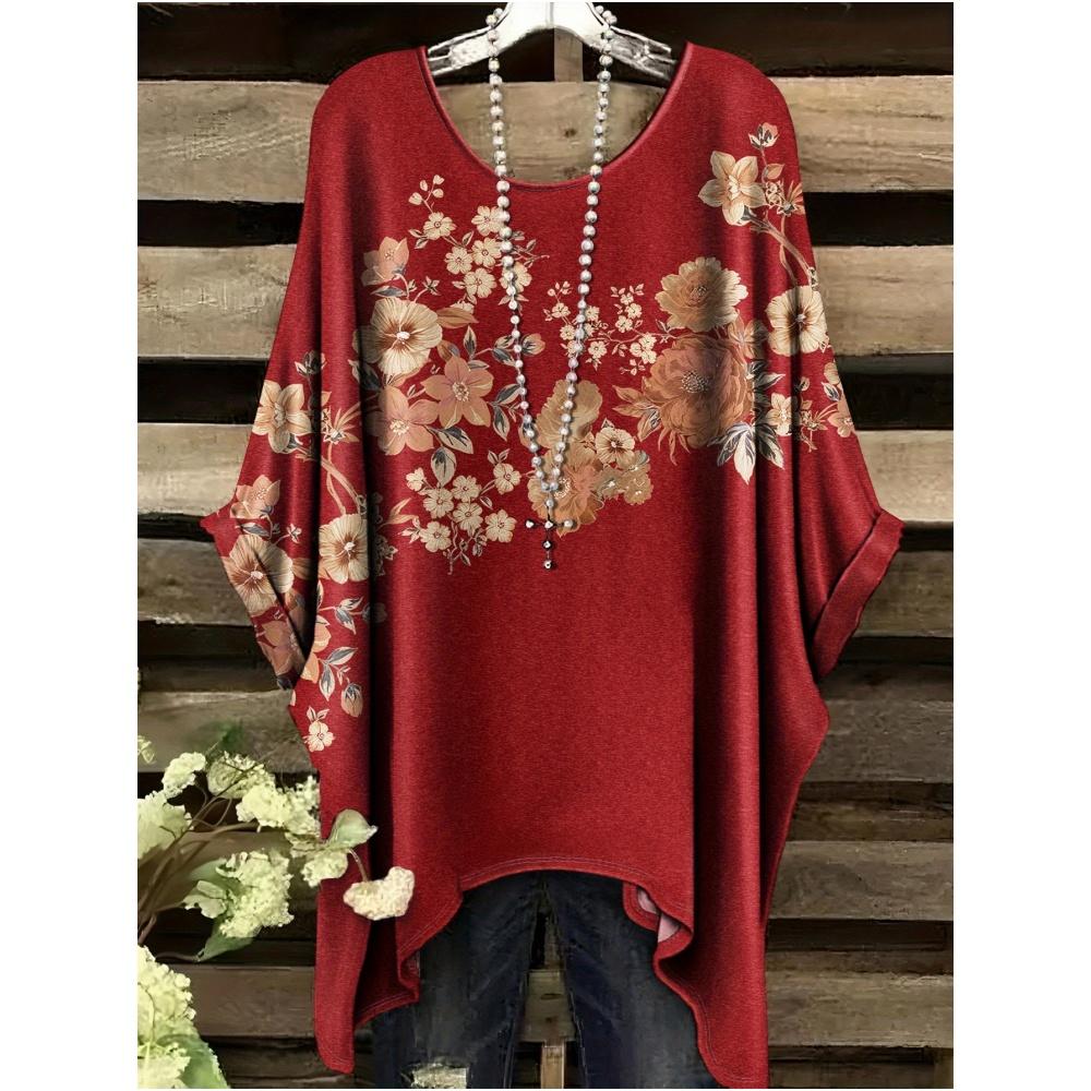 

Summer Fashion New T-Shirt Women Enchantress Rose Fish Scale Pattern Print Tops Casual Round Neck Women s Short Sleeve T-Shirt 5XL