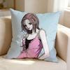 Anime N-Nana K-Komatsu H-Hachi  Pillow Case Square Double-Sided Sofa Cushion Cover Bedroom Bedside Pillow