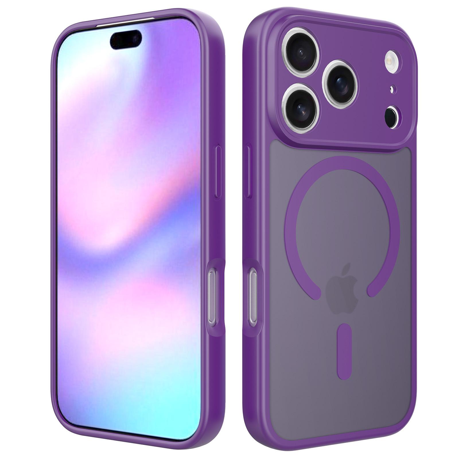 

Apple iPhone 17 Pro Max Apple iPhone 17 Pro Магнітний чохол iphone17pro max фіолетовий