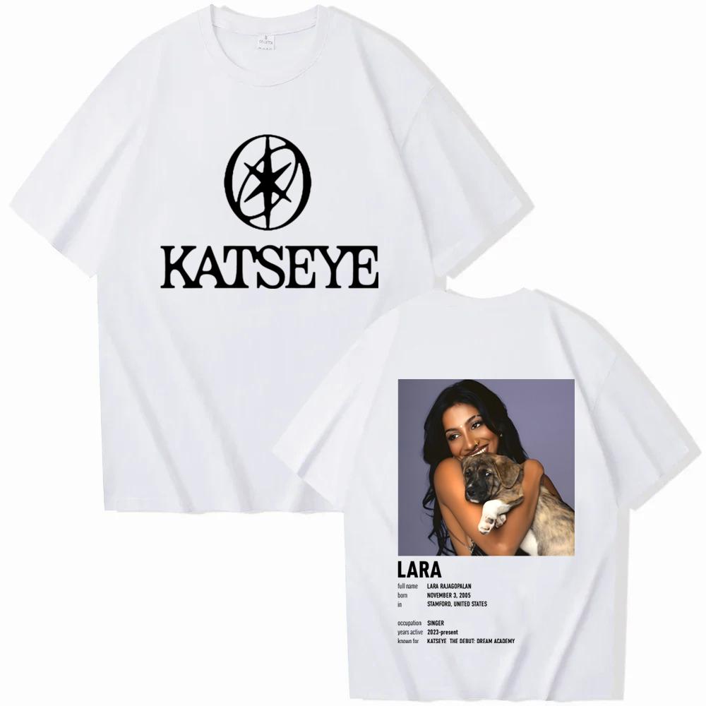 Fashion Katseye Chaos Graphic Tshirt Women Unisex Short Sleeve Tee Kpop Band Gril Group KATSEYE Printed Tshirt Clothing