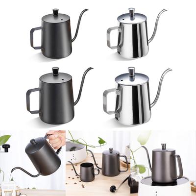 350/600ML Kahve Makinesi Pour Over Kahve Damlatma Kapları Pratik ve Kullanışlı Su Isıtıcıları Uzun Dar Ağızlıklı Kaplar