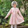 Carnival children's clothing floral skirt 100 days of school grandma suit funny dress cos old woman clothing