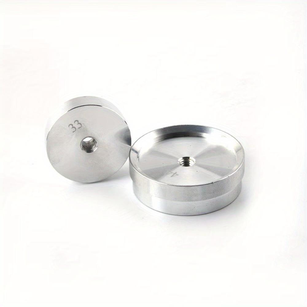 25pcs Watch Capping Machine Dies Back Cover Press Tool Presser Closer Aluminum Mold Accessories Watch Repair Tool for Watchmaker