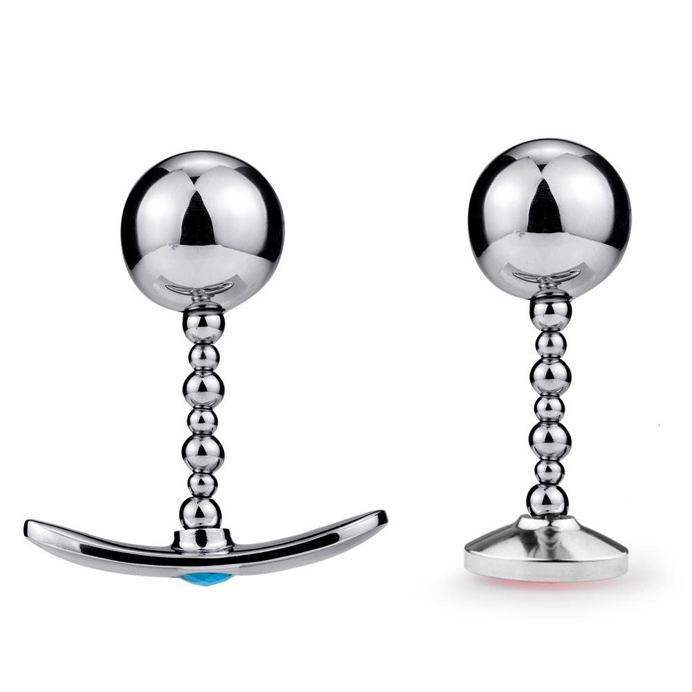 Single Ball SM Pull Beads Metal Butt Plug Go out Wear Boat Anchor Base Anal Plug Anal Dilator Adult Sex Toys