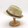 Summer sun hat men's beach sunshade sun protection jazz hat youth straw hat fishing hollow breathable top hat women