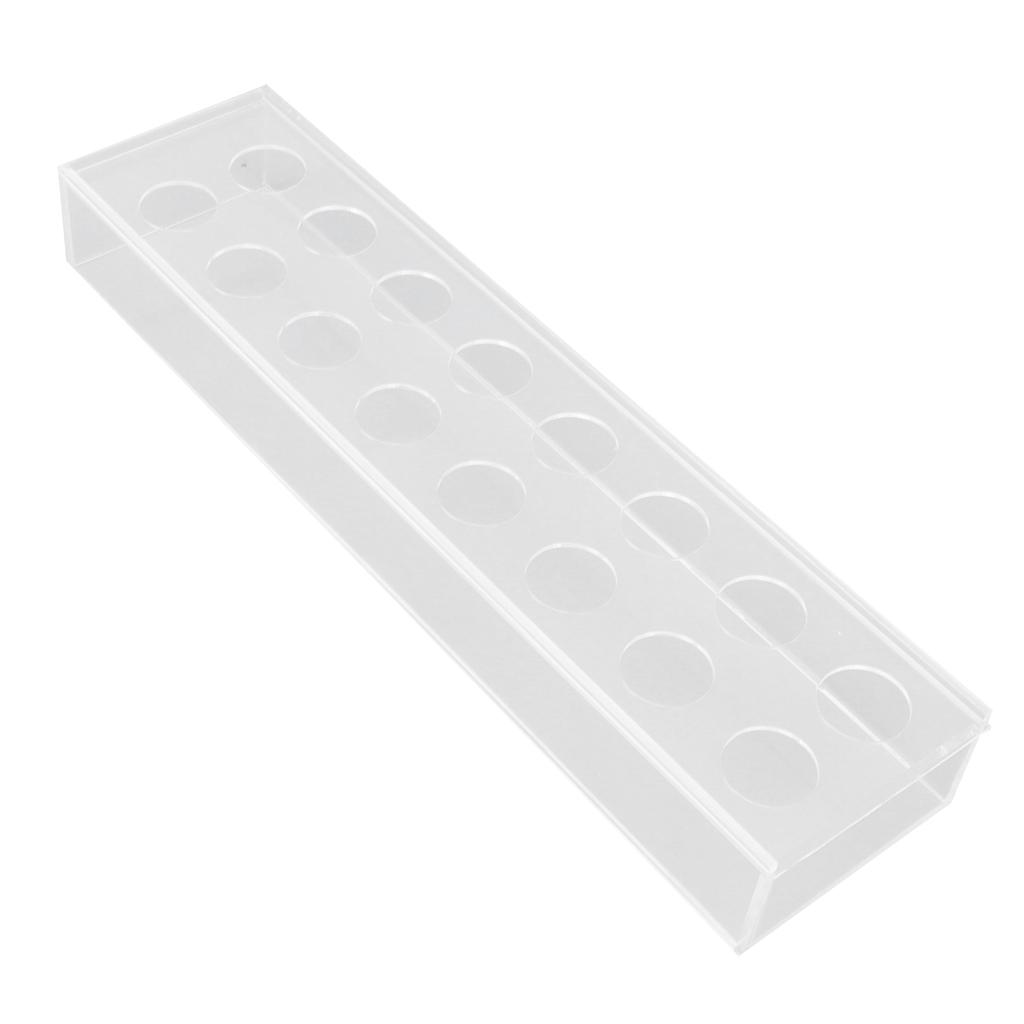 Rectangular Floral Centerpiece Clear Acrylic Flower Vase for Dining Table Wedding Party Home