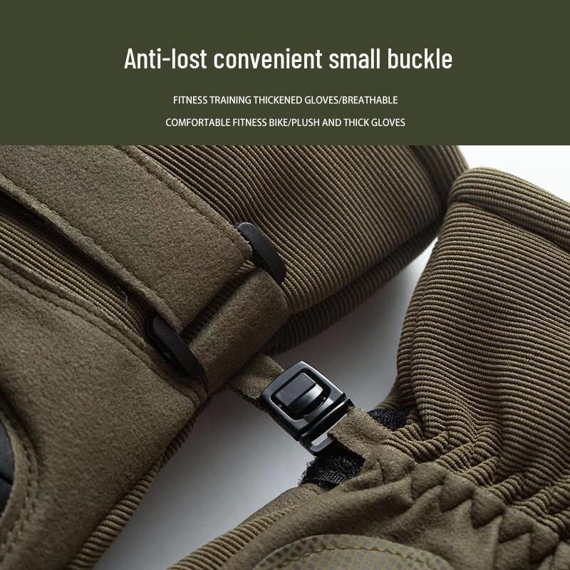 Rindu Men's Winter Thermal Outdoor Tactical Gloves