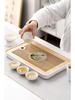 Japanese Style Bamboo Dry Tea Tray with Water Storage