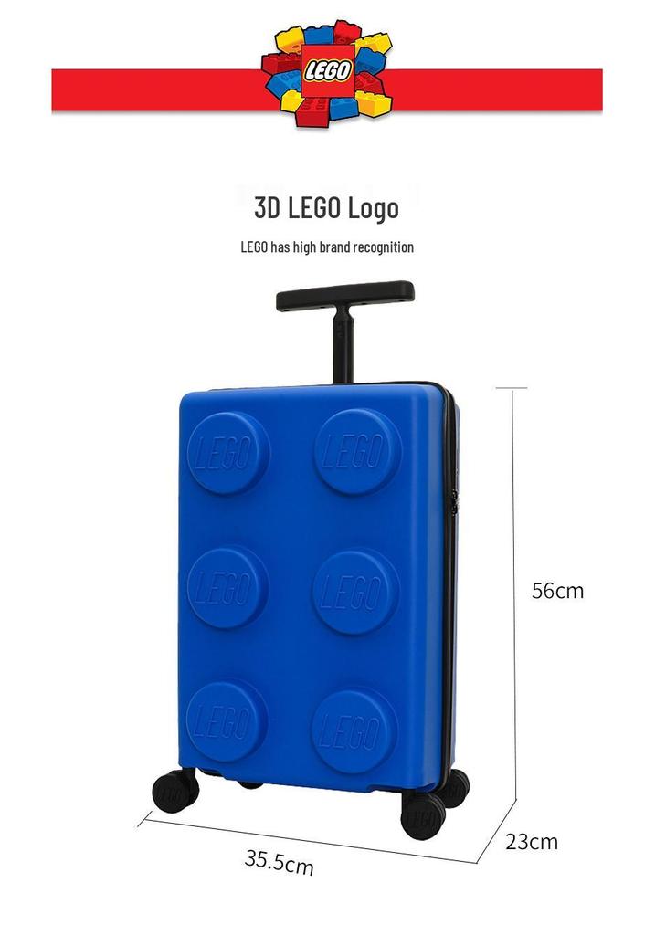 LEGO Trolley Case 20316: 20-inch Children's Carry-on with Universal Wheels