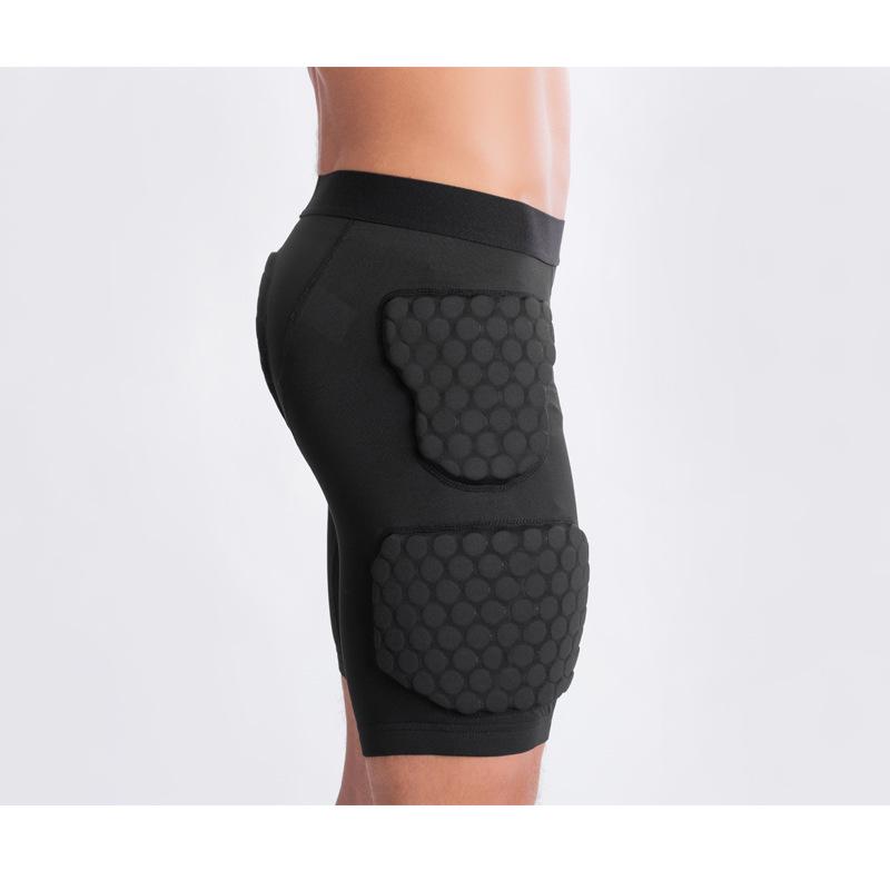 Honeycomb Compression Impact Shorts for Basketball & Football