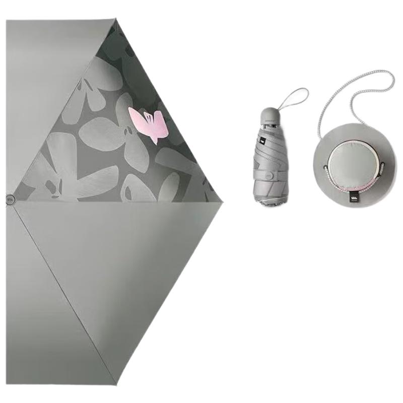 Beneunder Pocket UV Protection Five-Fold Umbrella