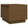 813413 vidaXL Table basse Marron miel 40x50x35 cm Bois massif de pin