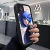 Anime Bocchi The Rock Ryo Yamada Phone Case For IPhone Air 17 Pro Max 16 E 15 14 Pro Max 13 12 11 Mini Plus Soft Silicone Black