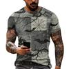 Men's Casual Short Sleeve Halloween Graphic T-Shirt Lightweight Breathable Fabric Comfortable Fit for Everyday Wear