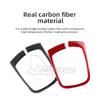 Real Soft Carbon Fiber Sticker For Renault Fluence Megane 3 RS 2009 2010 2011 2012 2013 2014 2015 LHD RHD Gear Shift Panel Trim