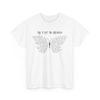 As I Sit In Heaven - Oversized Butterfly Graphic Tee Women’s Aesthetic Boho