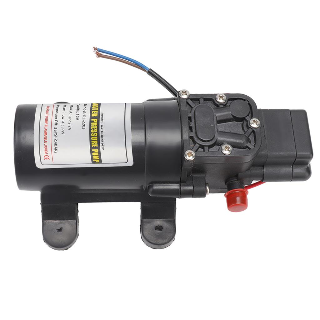 Pompă cu diafragmă pentru presiunea apei, autoamorsantă, pompă cu diafragmă, pompă de apă de înaltă presiune pentru exterior RL