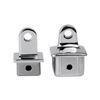 28mm/32mm Sliding Cap Marine Bimini Fitting for Awning Square Tubing Top Eye End Cap Marine Hardware Parts Easy Install