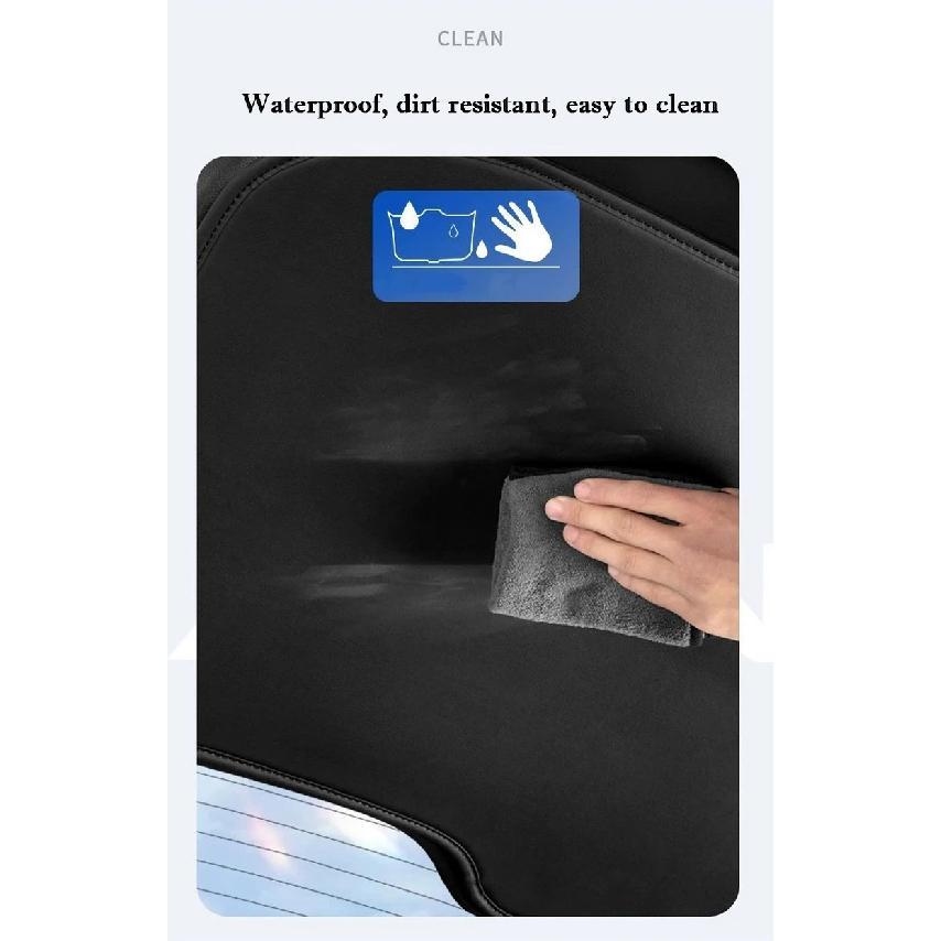 For Toyota Alphard 2015-2025 Car Trunk Door Anti Kick Pad Cargo Liner Tailgate Anti-Scratch Protector Pad Interior Decor Sticker