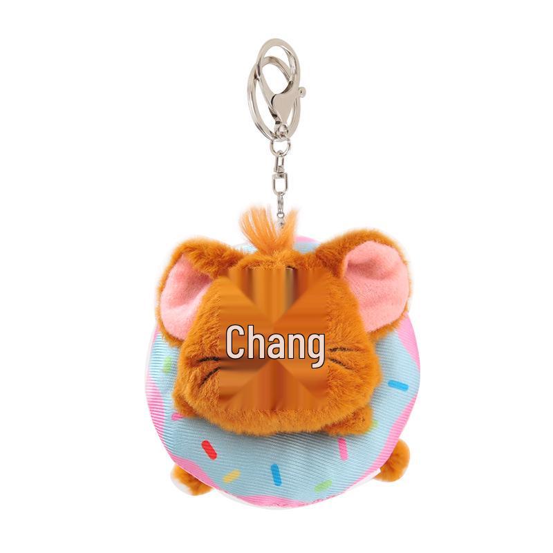 Tom & Jerry Plush Toys: Cat Pendant & Mouse Keychain Charms for Kids