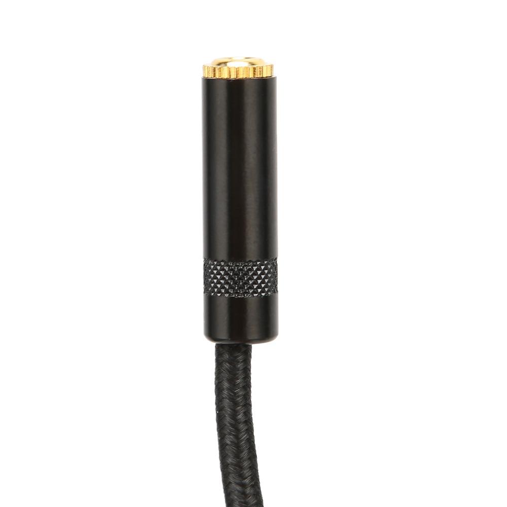 Male To Female Connector 3Pin XLR Male To 3.5mm Female Calbe Nylon Woven Audio Cable  for Mixers
