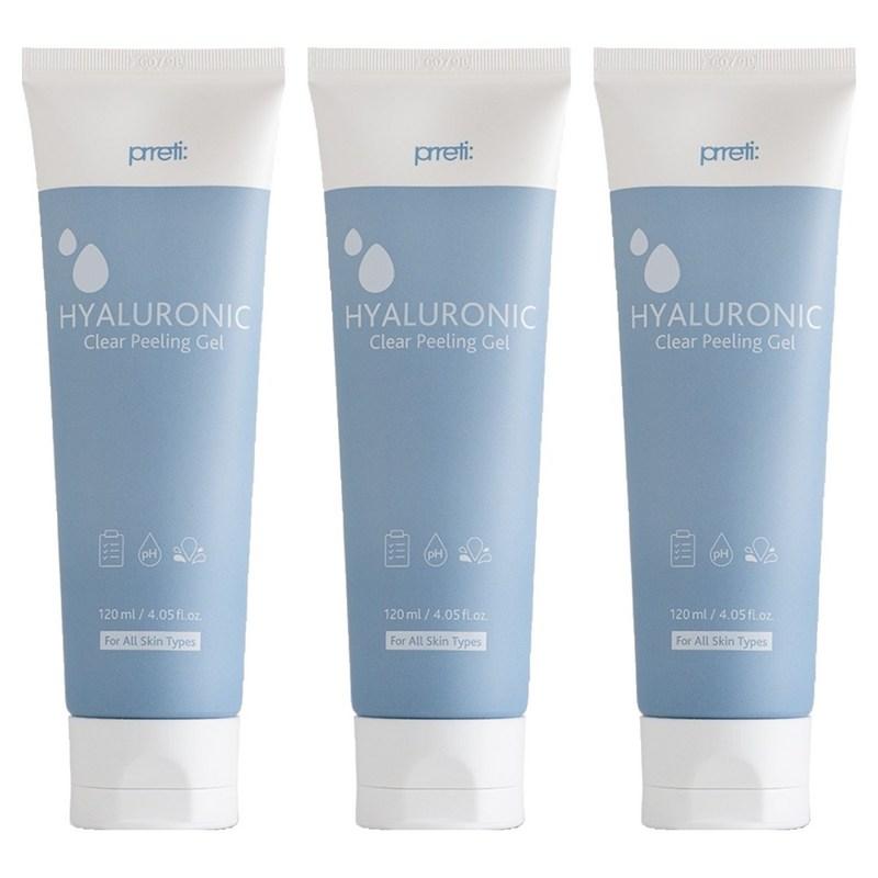 Pretti Hyaluronic Clear Peeling Gel, 120ml, 3 pcs
